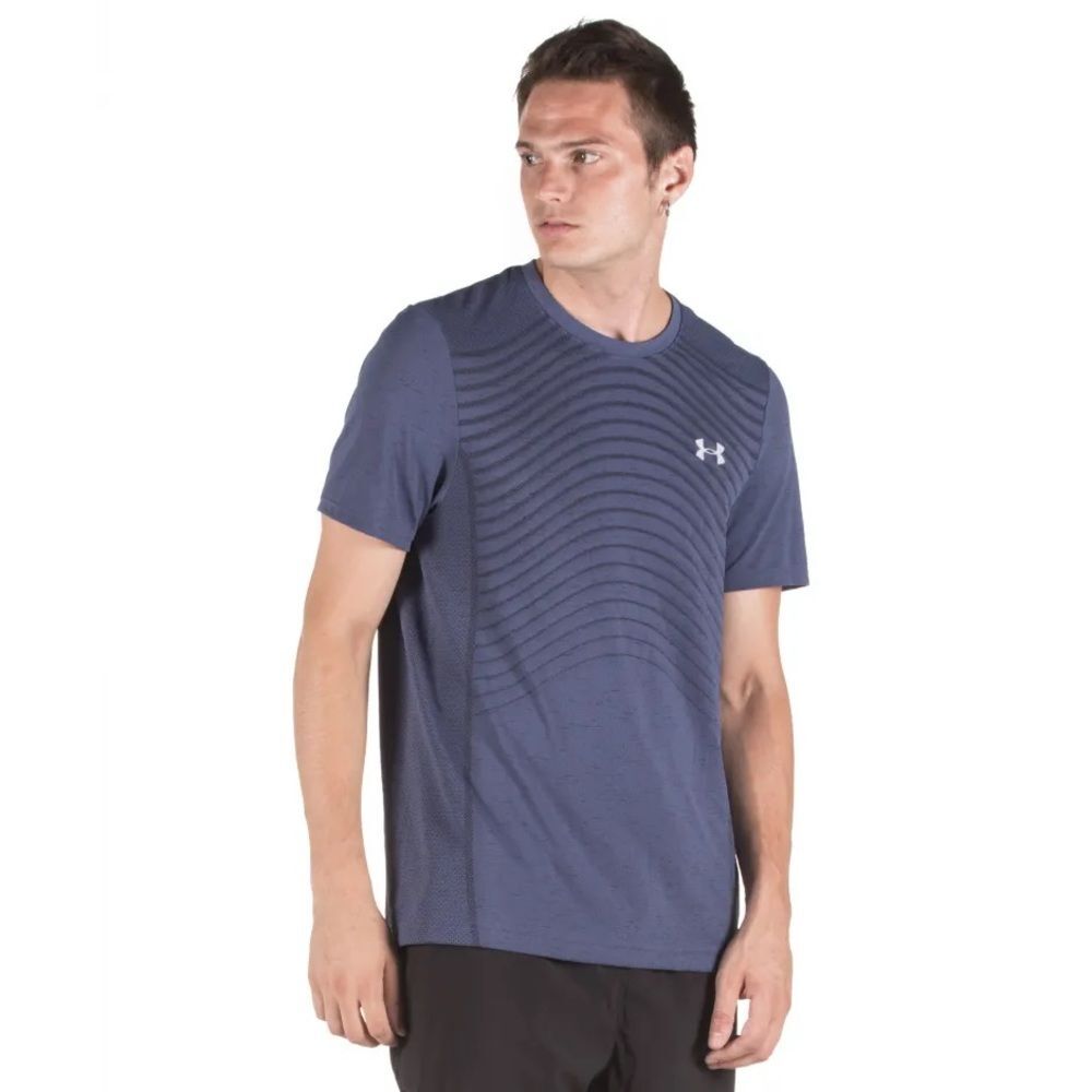 Under Armour UA  Men's NWOT Seamless Wave Short Sleeve Stretch Fitted Shirt S